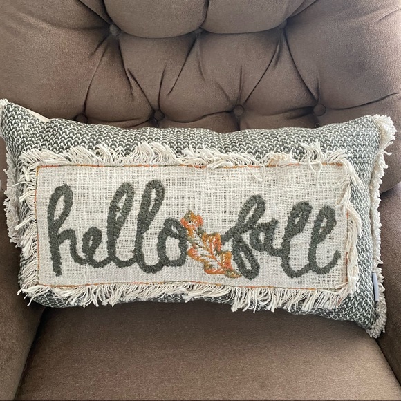 Wendy Bellisimo Purva Hello Fall Be Grateful Autum Fall Themed Accent Pillows - Picture 3 of 15